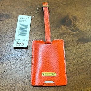 Brahmin luggage tag